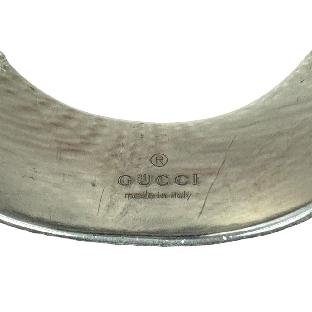 Gucci Sterling Silver Bubble Ring - image 8